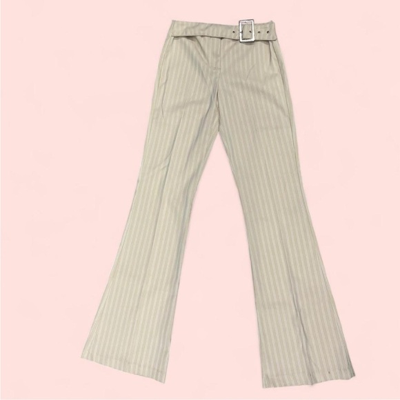 Dynamite Cream Belted Trousers - Picture 2 of 8